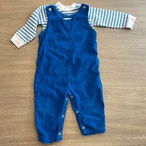 Vintage Shirt and Overall Set